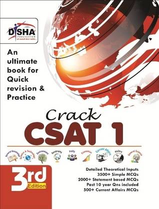 Crack Civil Services General Studies IAS Prelims (Csat) - Paper 1  - An Ultimate Book for Quick Revision & Practice