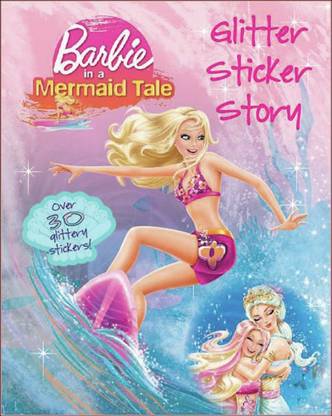 Barbie in a Mermaid Tale Glitter Sticker Story