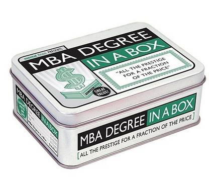 Mba Degree In A Box