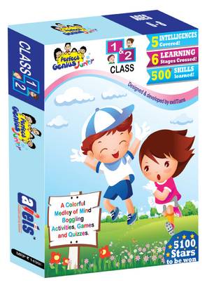 Perfect Genius Junior for Class 1 & 2 (olympiads, Science, Maths, Evs, Logic and English)