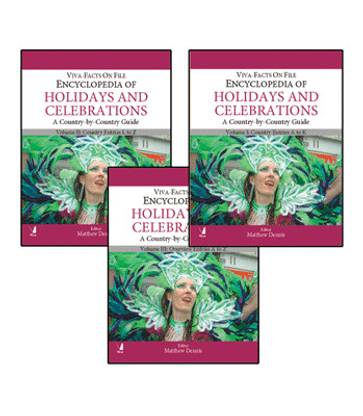 Encyclopedia of Holidays & Celebrations (Set of 3 Volumes) 01 Edition