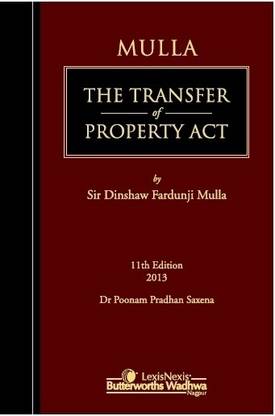 TheTransfer of Property Act 11th  Edition