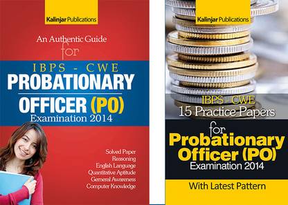 IBPS - CWE Probationary Officer (PO) Examination 2014 - An Authentic Guide / 15 Practice Papers (Set of 2 Books) 3rd  Edition