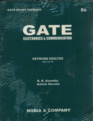 GATE ELECTRONICS AND COMMUNICATION VOL 3 OF 10 NETWORK ANALYSIS