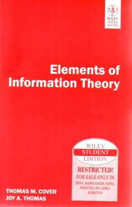 Elements of Information Theory 1st Edition