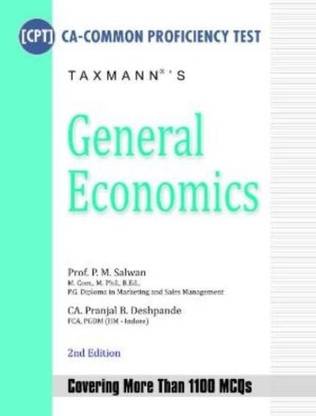General Economics (CA - Common Proficiency Test) 2nd Edition