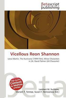 Vicellous Reon Shannon