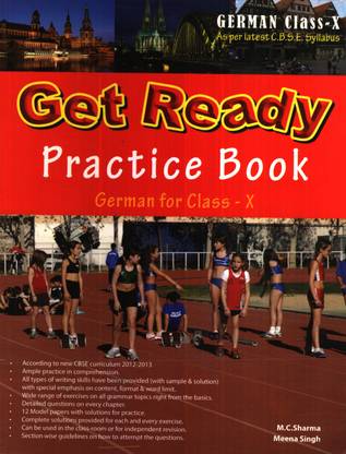 GET READY PRACTICE BOOK GERMAN FOR CLASS - X