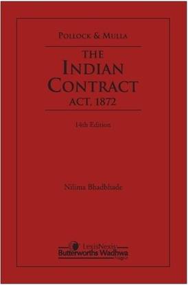 The Indian Contract Act, 1872 14th  Edition