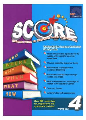 Sap SCORE Building English Language Proficiency WB 4