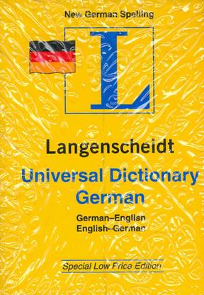 Langenscheidt Universal Dictionary Germen