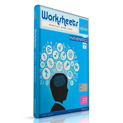 Edurite Class 5 Mathematics Worksheets  - Workbook