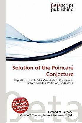 Solution of the Poincare Conjecture