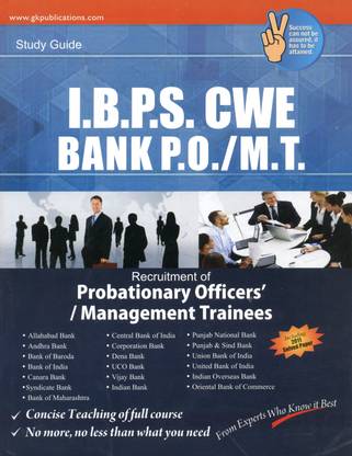 I.B.P.S. CWE Bank P.O./M.T. Specialist Officers