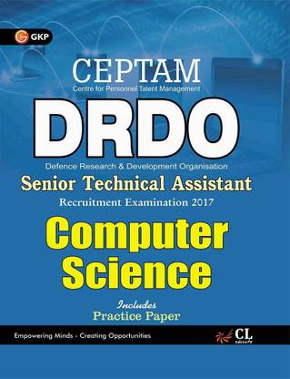 DRDO CEPTAM Senior Technical Assistant Tier I & II - Computer Science  - Senior Technical Assistant - Recruitment Examination 2017 8 Edition