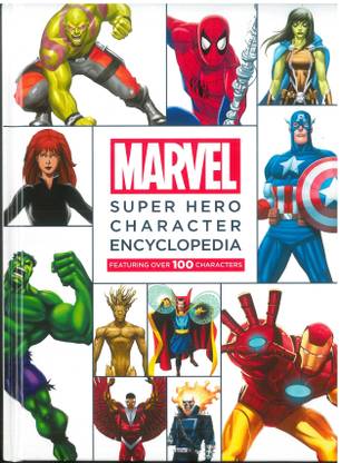 Marvel Super Hero Character Encyclopedia  - Featuring Over 100 Characters