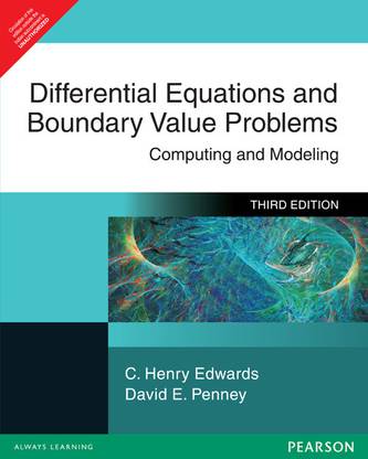 Differential Equations and Boundary Value Problems : Computing and Modeling 3rd Edition