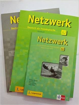 Netzwerk Deutsch als Fremdsprache A2 (Textbook + Workbook + Glossar) (with 2 CDs) Paperback – 2015