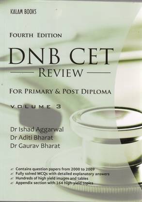 DNB CET Review For Primary & Post Diploma Volume-3