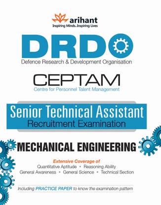 DRDO CEPTAM Senior Technical Assistant Mechanical Engineering (Old Edition)