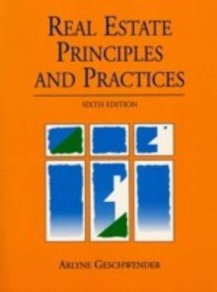 Real Estate Principles and Practices 6th Edition