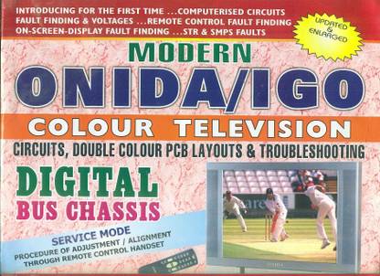 Modern Onida Igo Colour Television Circuits Doublecolour Pcb Layouts & Troubleshooting Digital Bus