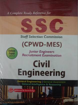 SSC CPWD- MES Junior Engineers Recruitment Examination: Civil Engineering