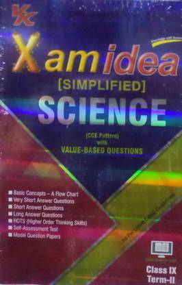 Xam Idea (Simplified) Science with Value Based Questions Term - 2 (Class - 9)