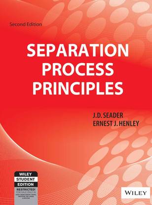 Separation Process Principles 2nd Edition