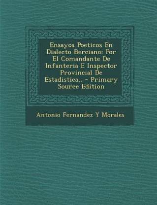 Ensayos Poeticos En Dialecto Berciano