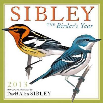 CAL 13 SIBLEY BIRDERS YEAR WALL