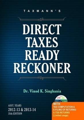 Direct Taxes Ready Reckoner 35th  Edition