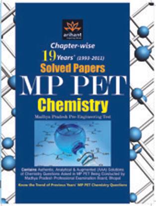 Chapterwise 19 Years' Solved Papers MP PET Chemistry 2012