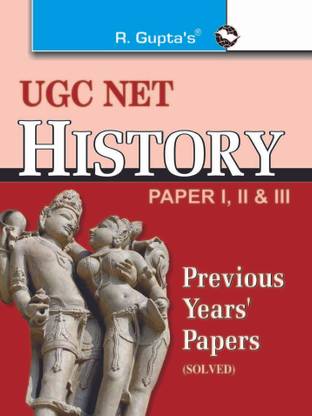 UGC Net History Previous Years,Papers Solved 1st Edition