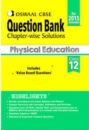 Oswaal CBSE Question Bank chapter-wise solutions For Class 12 Physical Education