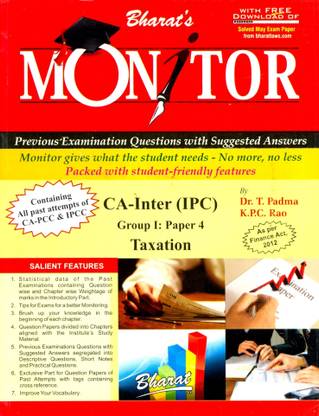 Monitor Previous Examination Questions with Suggested Answer PB 2nd  Edition