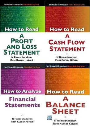 How To Read A Profit And Loss Statement / How To Read A Cash Flow Statement / How to read a Balance Sheet / How to Analyze Financial Statements (Set of 4 Books)