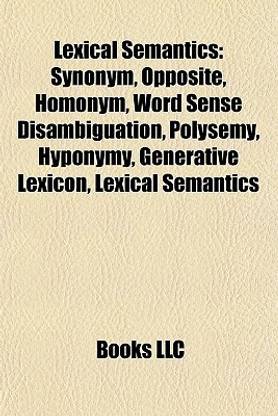 Lexical Semantics