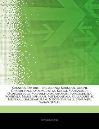 Articles on Kurnool District, Including