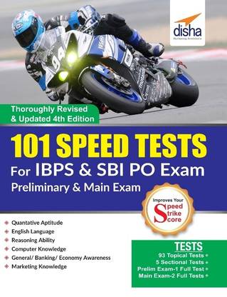 101 Speed Tests for Ibps & Sbi Bank Po Exam