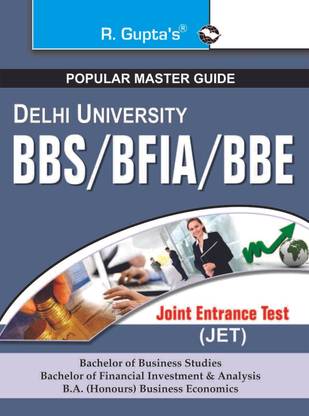 Delhi University Bbs/Bfia/Bbe 1st Edition