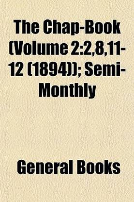 The Chap-Book (Volume 2