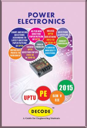Decode Power Electronics For Uptu ( V-Eee-2013 Course )
