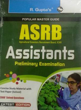 Asrb Agricultural Scientists Recruitment Board Assistants