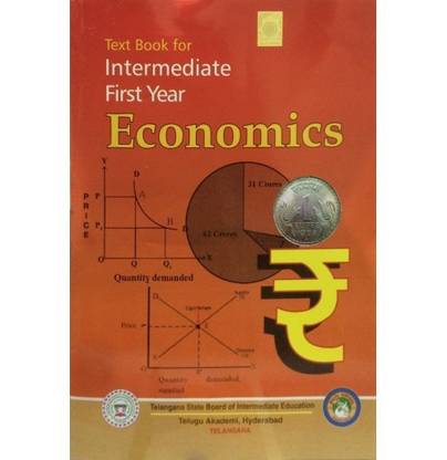 ECONOMICS INTERMEDIATE 1ST YEAR TEXT BOOK - TELUGU ACADEMY  - economics 1st year book