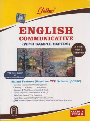 Golden English Communicative with Sample Papers Term - 2 (class - 10) 1st Edition