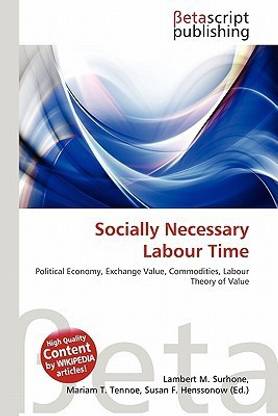 Socially Necessary Labour Time