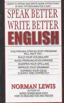 Speak Better Write Better English