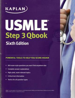 USMLE Step 3 Qbook, 6th Ed  - Poweful Tools To Healp You Score Higher