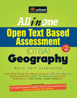 All in One Open Text Based Assessment (OTBA) Geography for Class 11th 1st Edition